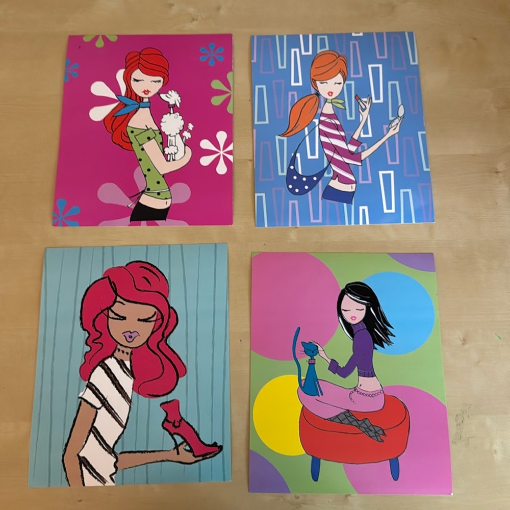 Contemporary Fashion Poster Set